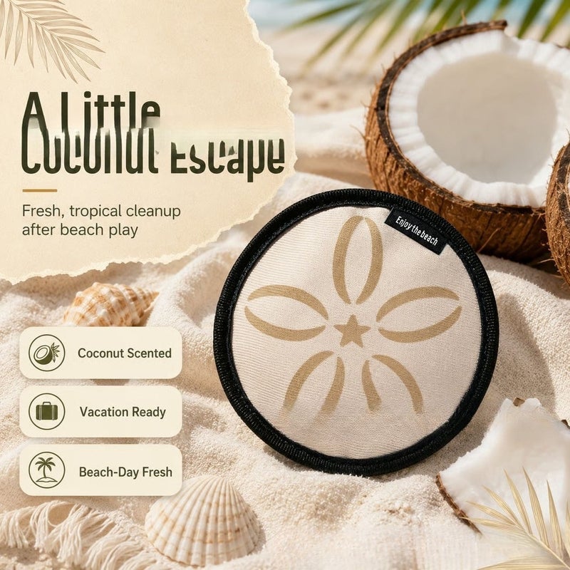مزيل الرمال برائحة جوز الهند الجديدة - Image 4