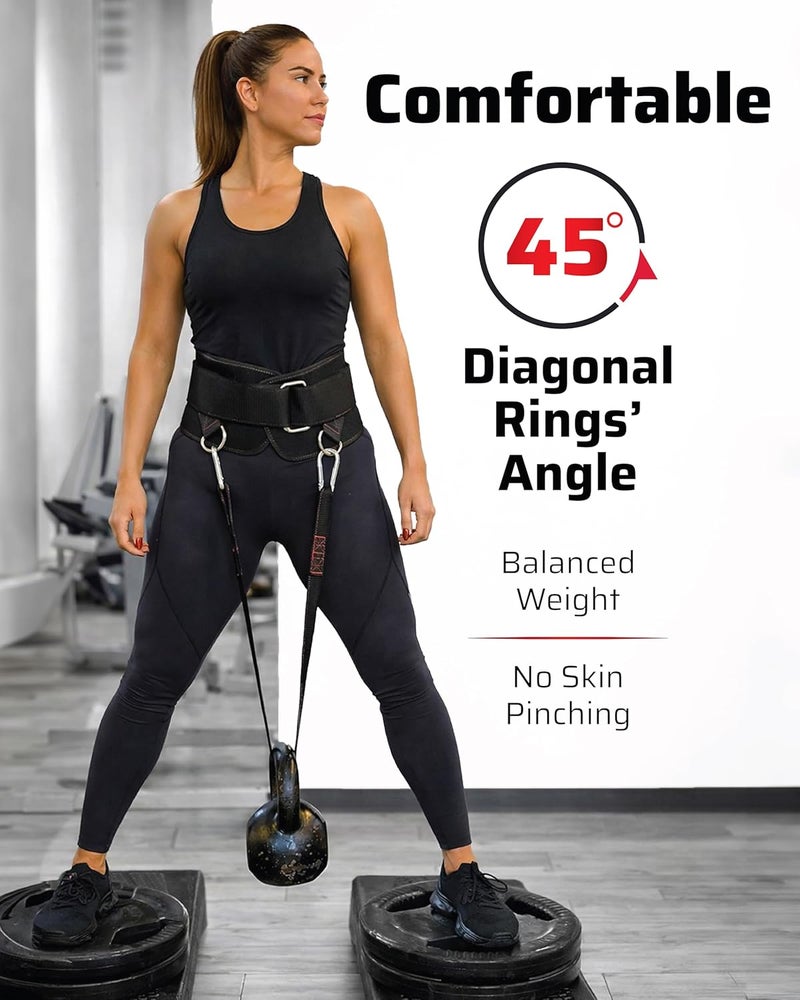 THEFITGUY Dip Belt with Strap – Heavy Duty 250lb Capacity for Weighted Dips and Squats - Image 3
