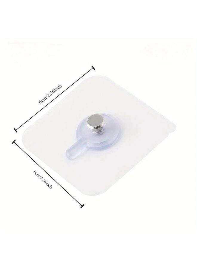 Mixed Color 10pcs No Drill Screw Clips Self Adhesive Hooks 13lb Capacity For Photo Frames Tiles - Image 3