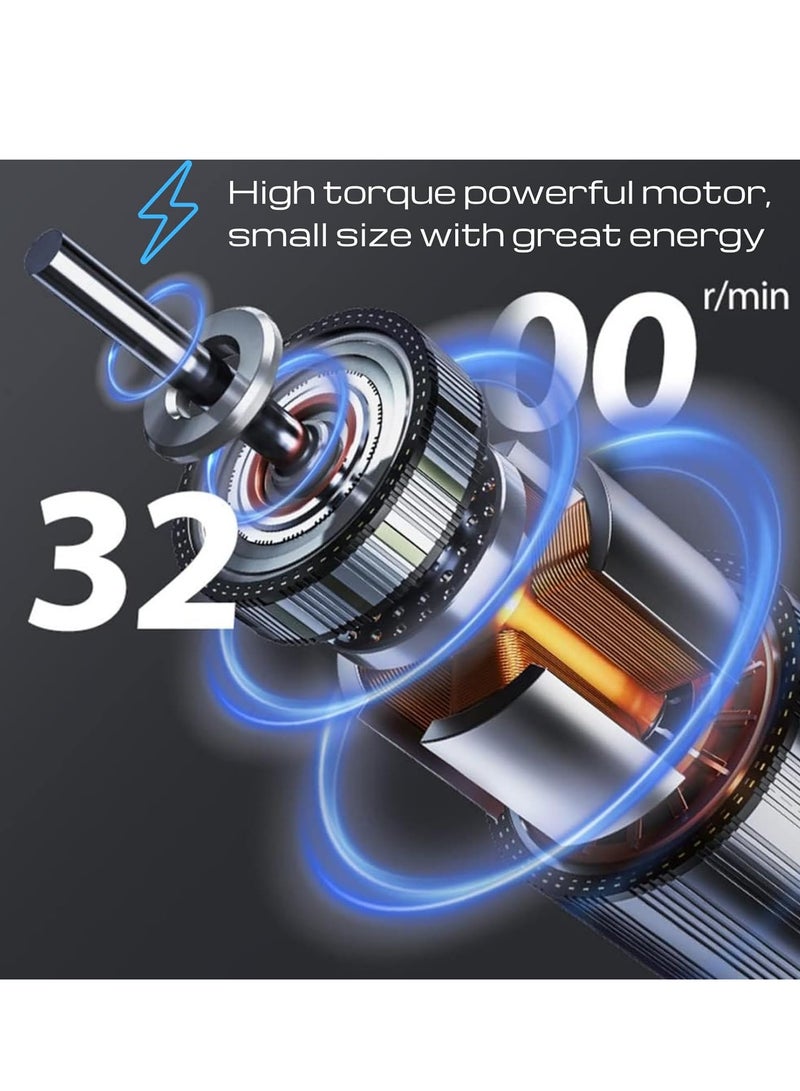 general Mini Massage Gun,Portable Pocket Size,3200 Turn Silent Vibrating Speeds,USB Rechargeable,Targeting Neck,Back,Arm,and Leg,for Muscle Recovery u0026 Back Pain Relief - Image 3