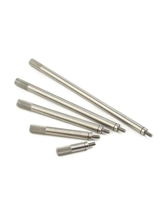 1 Set 5pcs M2 5 Dial Digital Indicator Extension Rod 20 40 60 80 100mm - Image 1