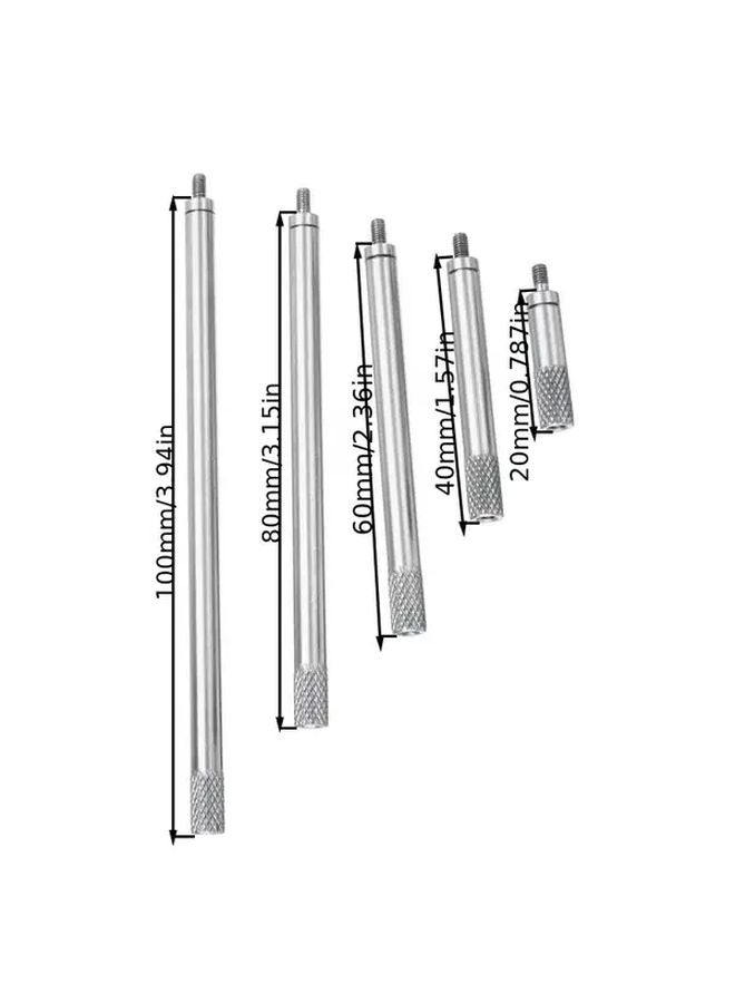 1 Set 5pcs M2 5 Dial Digital Indicator Extension Rod 20 40 60 80 100mm - Image 3