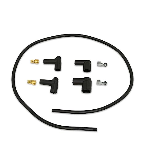 Taylor Cable 45409 Black 8mm SpiroPro SpiroWound Core Coil Wire Repair Kit - Image 1
