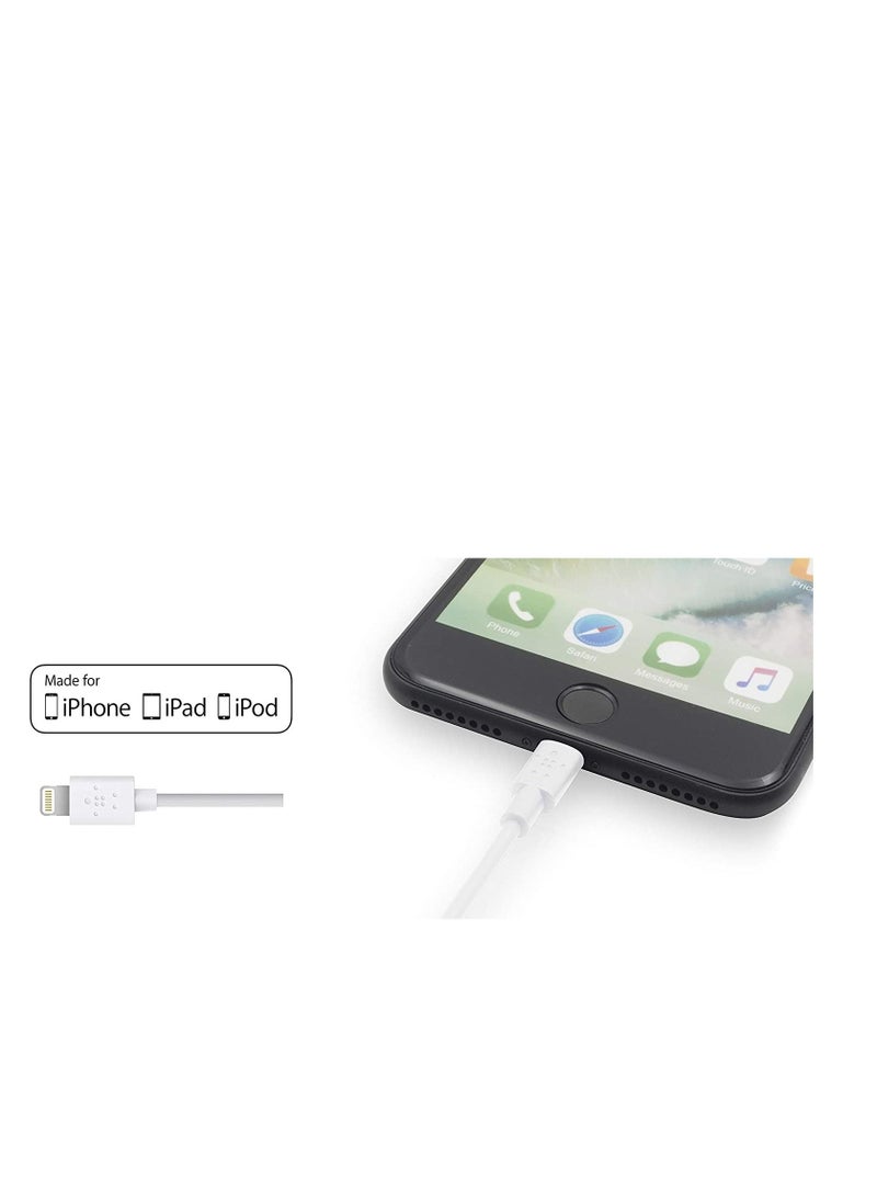 Generic - iPhone Charger Cable USB iPhone lightning Cable Charging & Syncing iPhone Cord for iPhone 12 13 11 Pro Xs Max X 8Plus 7Plus 6SPlus iPad Compatible with all iPhones - Image 1