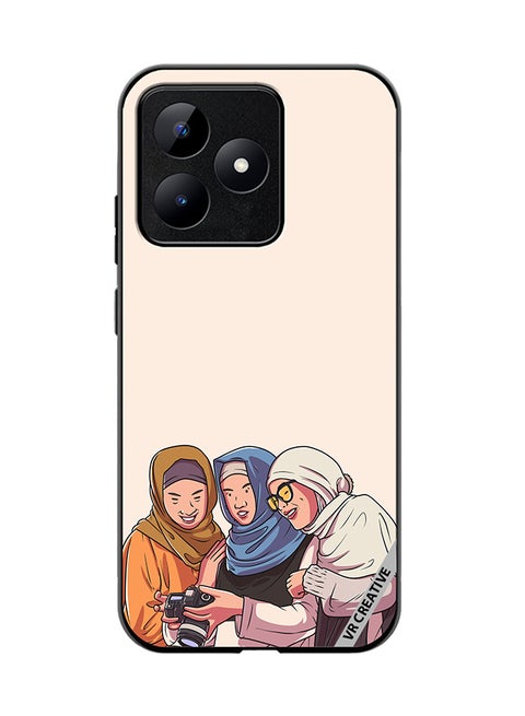 Protective Case Cover For Realme C53 Photography Design Multicolour