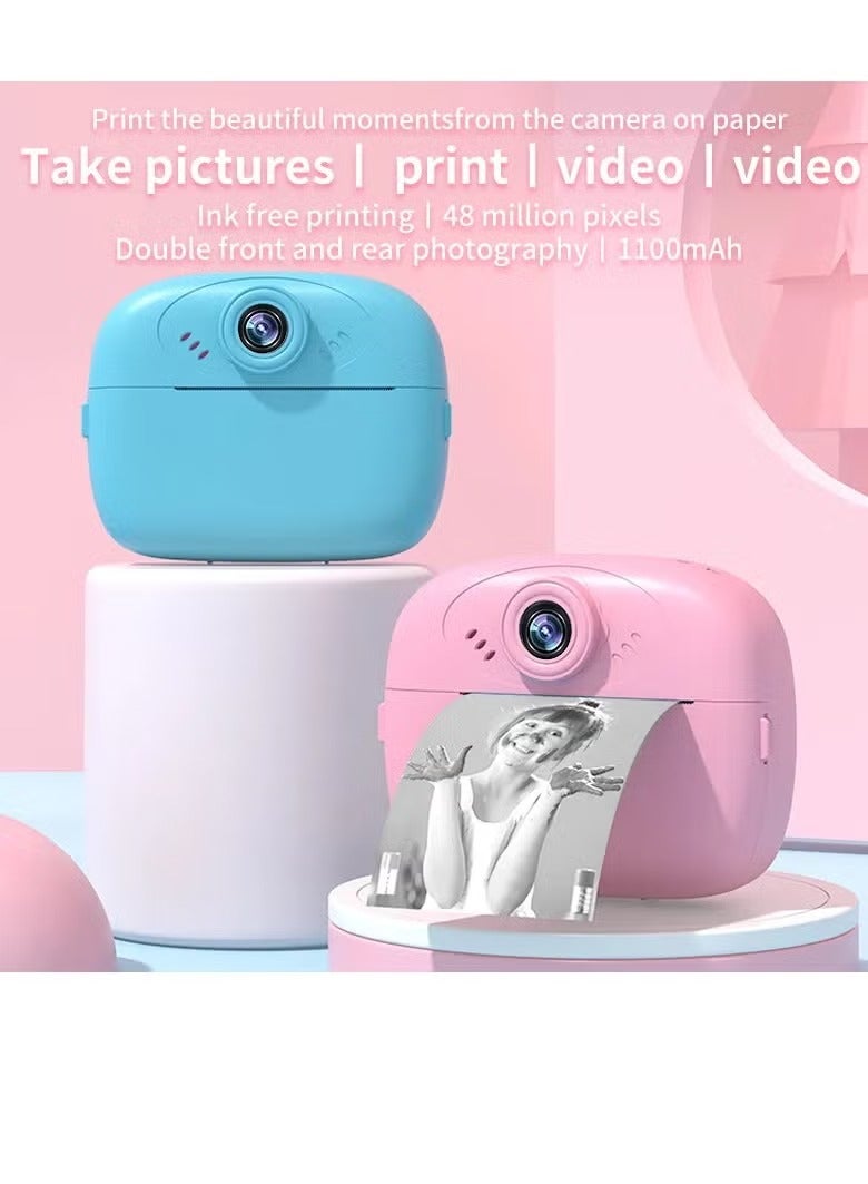 Instant Printing  Mini Portable Print Camera for Children - Image 2