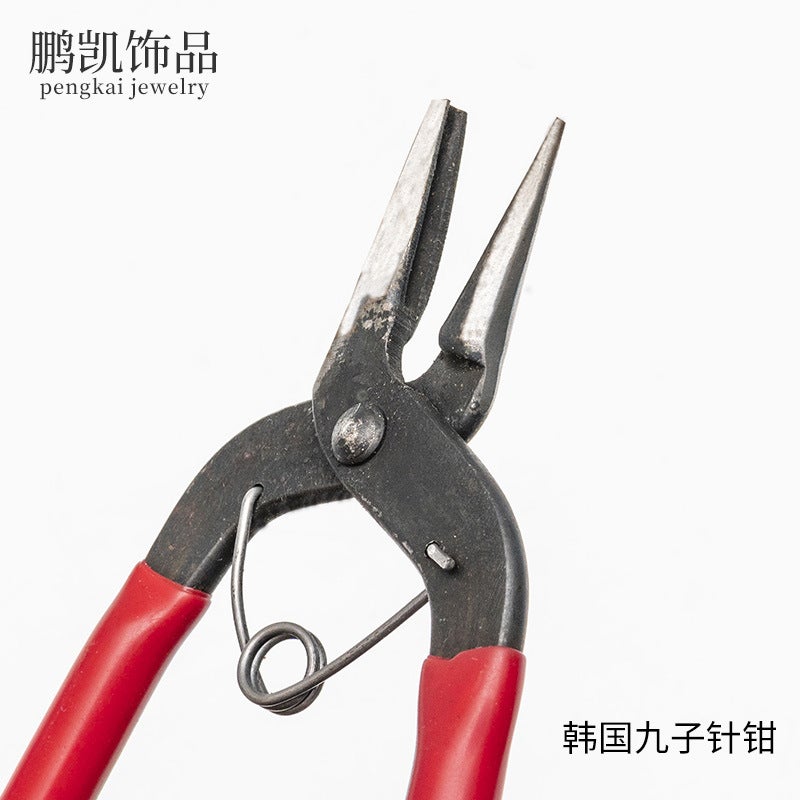 Handcrafted Pointed Pliers Multi-tool for DIY Jewelry South Korea nine-pin forceps 