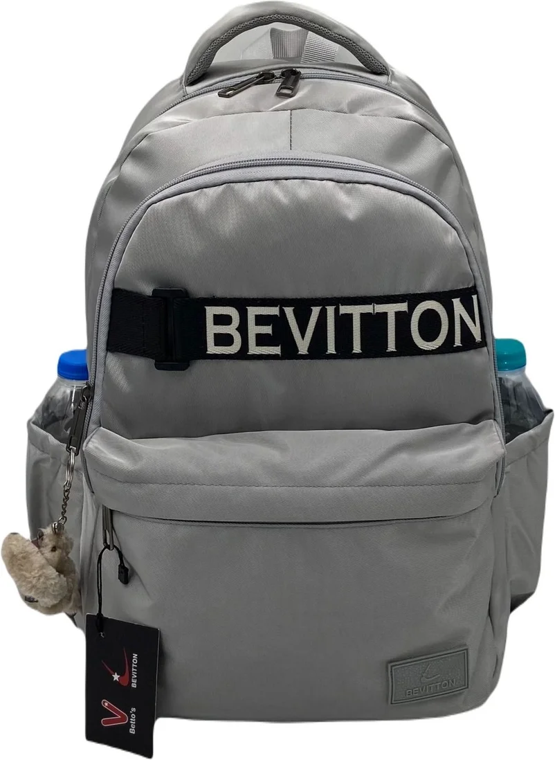 Bevitton Water Repellent Fabric Stone School Backpack 34200