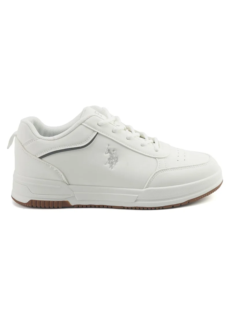 Men's White Low-Top Sneakers - With Cloud-Like Comfort Shoes
