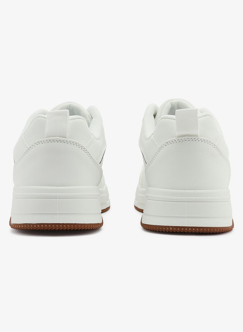 U.S. Polo Assn. Men's White Low-Top Sneakers - With Cloud-Like Comfort Shoes - Image 4