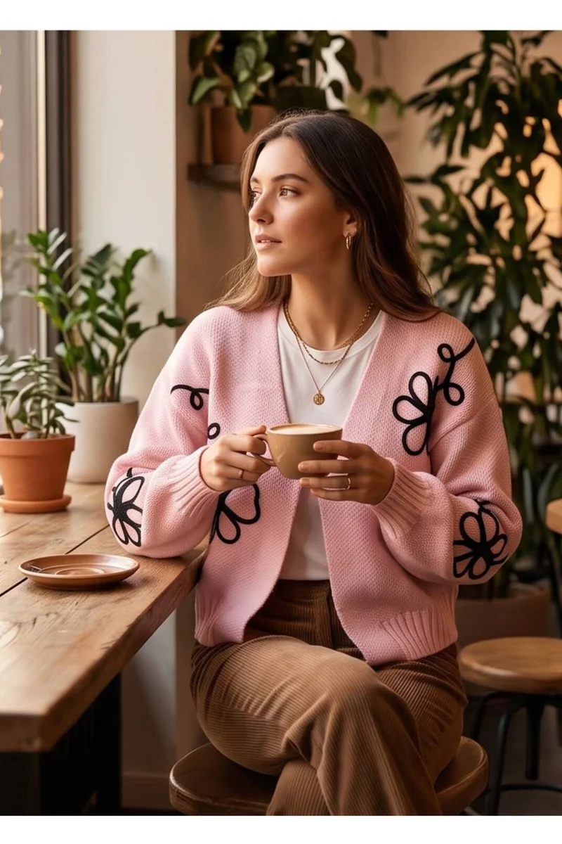رايفان RYVAN Women's Knit Cardigan