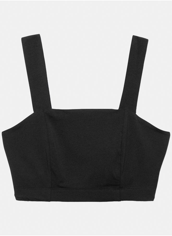 promod - Plain jersey crop top - Image 1