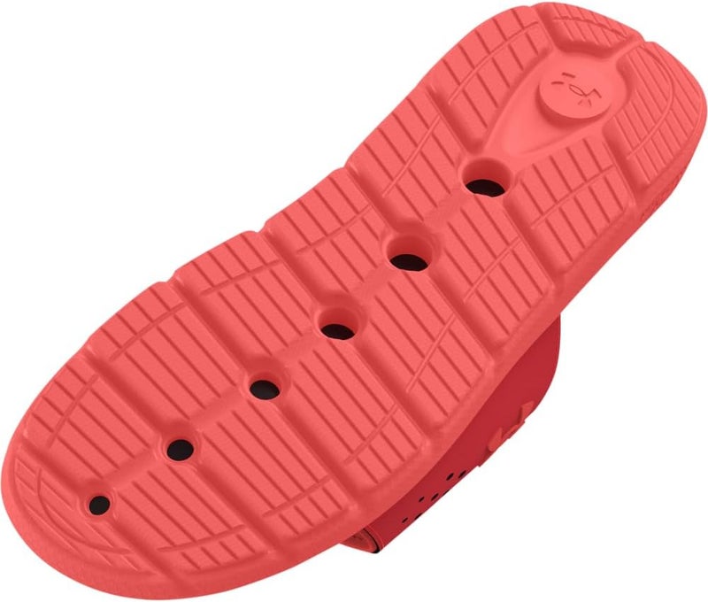 Under Armour Women's Ignite Pro Slide Sandal in Red Solstice - Image 3