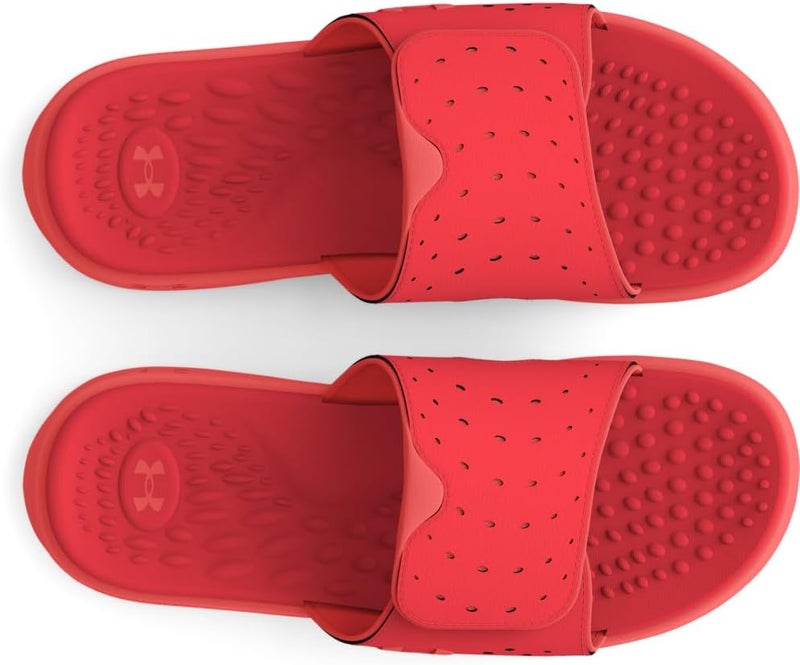 Under Armour Women's Ignite Pro Slide Sandal in Red Solstice - Image 4