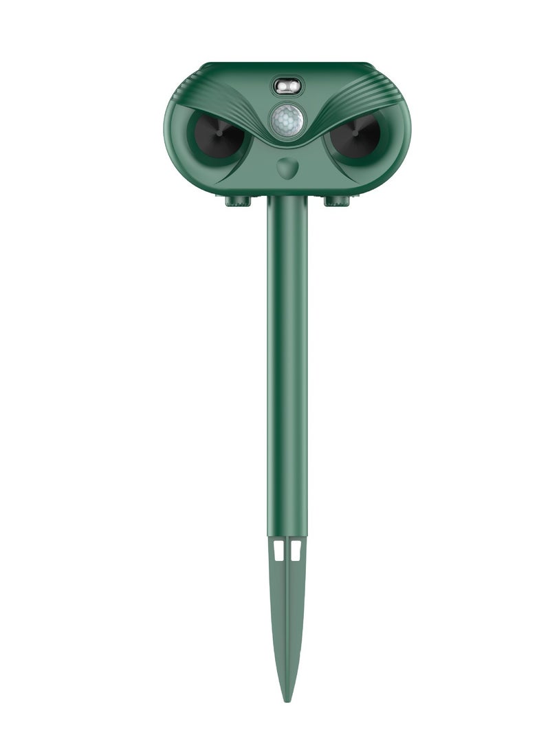 عام سائق الشمسية في الهواء الطلق ، البث بالموجات فوق الصوتية الصمام الليزر قوية ثلاثة في واحد لصد الحيوانات - Image 1