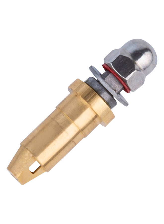 AL SANIDI وعاء ضغط من الألمنيوم بمقبض علوي، ذهبي، حجم 8.5*2.5 سم - Image 3