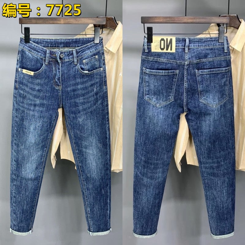 Unisex Classic Denim Jeans Loose Fit Daily Outdoor Wear - Image 1