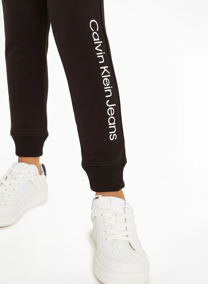 Calvin Klein Jeans Kids Logo Sweatpants