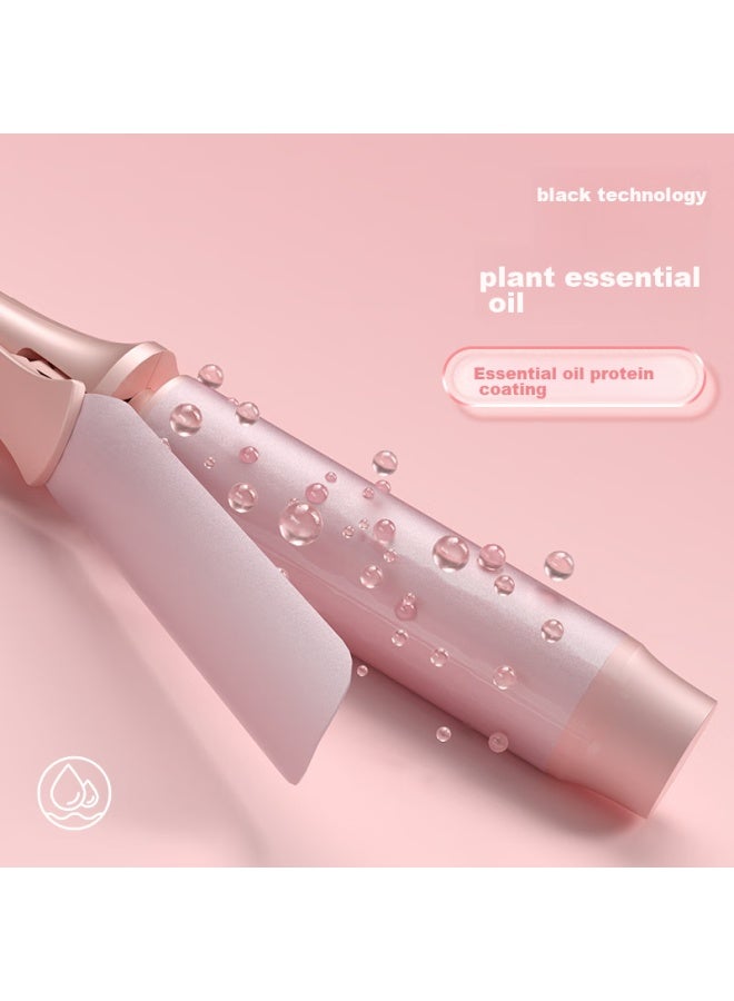 TSUYAGLA Cria Negative Ion Curling Iron, 40mm Extra Large Wavy Curler, Heat-resistant And Hair-friendly, Lazy Person's Tool, Korean-style Medium-length Hair Curl, 520 Birthday Gift T303f - Image 1