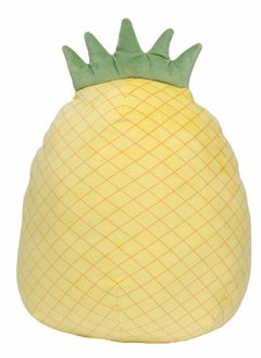 KASTWAVE Cute Fluffy Pineapple Plush Pillow, Ultrasoft Stuffed Funny Cartoon Gift for Girl Boy Girlfriends Cotton Cushion for Bedroom, Livingroom, Family, Office  - Image 4