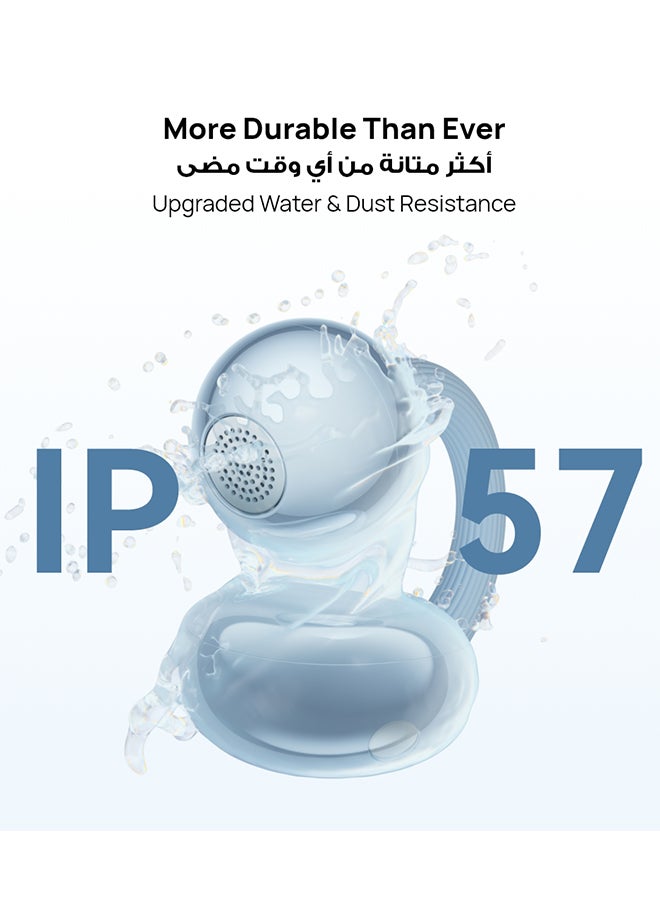 هواوي سماعات أذن لاسلكية FreeClip 2، سماعات بلوتوث، تصميم C-bridge خفيف، استماع مفتوح متكيف، مكالمات واضحة كريستالية، 38 ساعة من عمر البطارية الطويل، متوافقة مع iOS وأندرويد، IP57 مع رعاية فقدان مجانية - Image 4