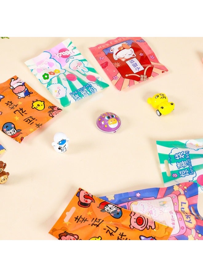 HELPS Cartoon Lucky Stationery Blind Bag Kidsren's Gift Blind Box Reward Primary School Student Gift Bag Surprise Ziplock Bag Stationery Set - Image 3