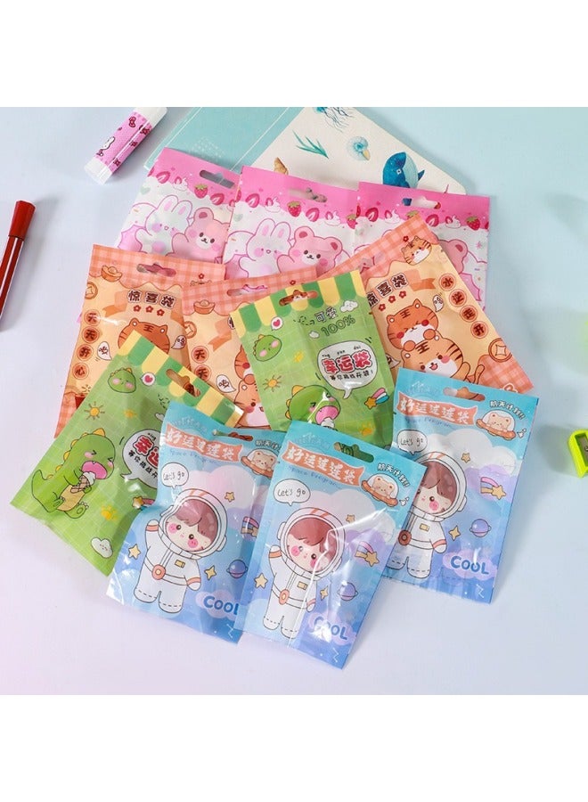HELPS Cartoon Lucky Stationery Blind Bag Kidsren's Gift Blind Box Reward Primary School Student Gift Bag Surprise Ziplock Bag Stationery Set - Image 1