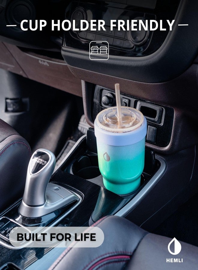 HEMLI Universal Ice Coffee Sleeve Insulator - Insulated Iced Coffee Holder To Go, Insulated Cup Holder for Starbucks Dunkin Donuts McDonalds, Reusable Coffee Sleeve - Image 3