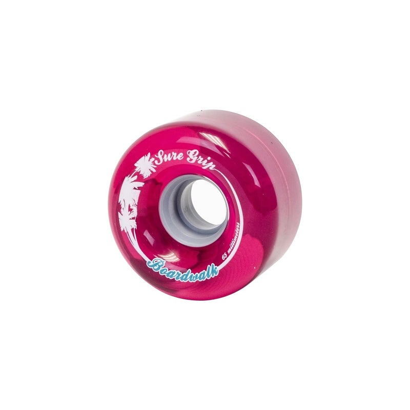 Sure-Grip Boardwalk Outdoor Roller Skates Wheels | Made with Urethane & 65mm Diameter | Suitable for Complete Replacement - Available in Multiples colors - Made in USA sold in a set of 8. - Image 1
