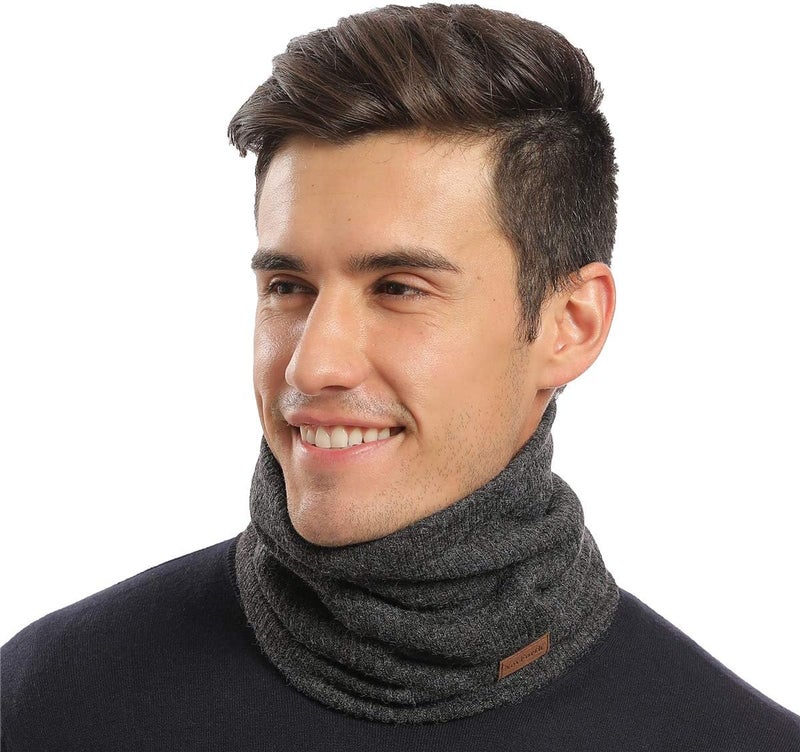 NovForth Winter Neck Warmer Men Ski, Neck Gaiter Face Scarf Women, Fleece Scarf for Men Gaiter Mask, Thick Windproof Scarves - Image 2