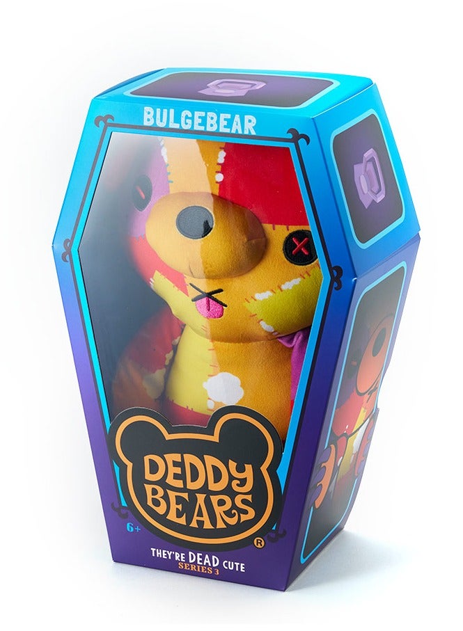 Deddy Bears Bulgebear Large Plush Soft & Cuddly Unique Toy 30cm, Series 3 Limited Edition - Image 3
