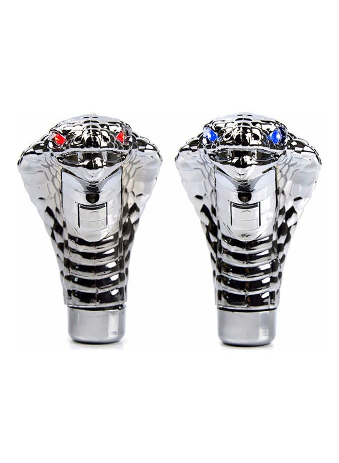 Loquat Car LED Cobra Head Manual / Automatic Gear Stick Shift Knob Shifter Lever Novelty Tool Universal Use - Image 3