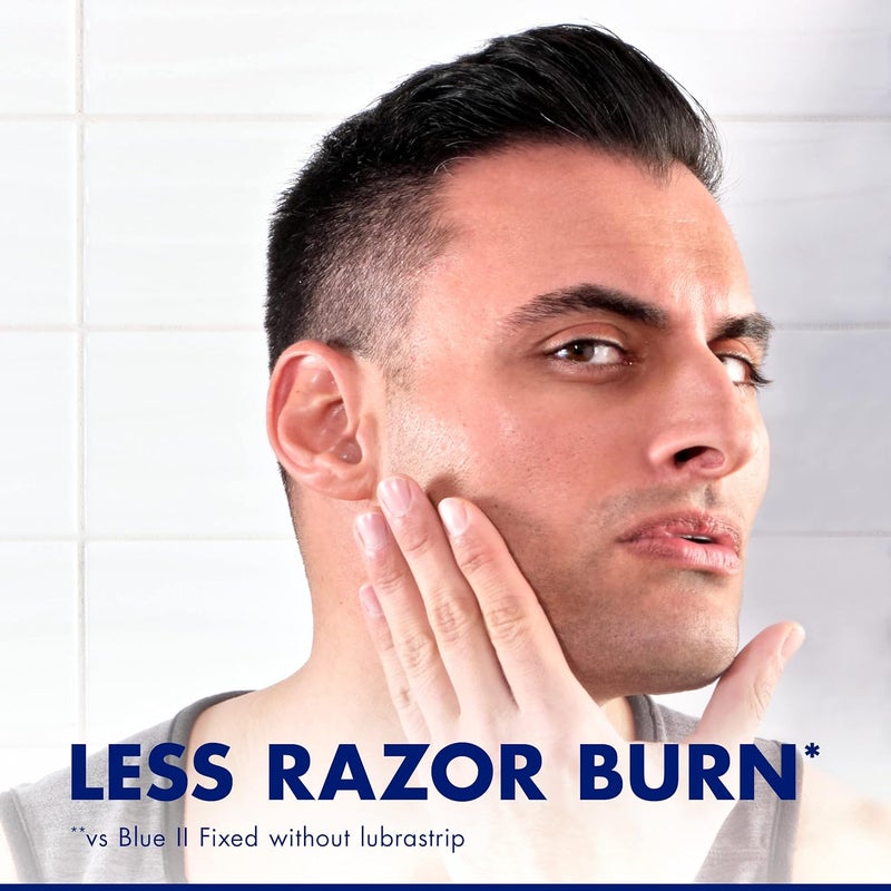 Gillette شفرات حلاقة جيليت بلو II بلس للرجال، 14 قطعة - Image 3