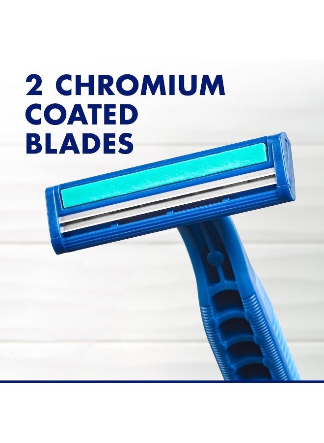 Gillette شفرات حلاقة جيليت بلو II بلس للرجال، 14 قطعة - Image 2