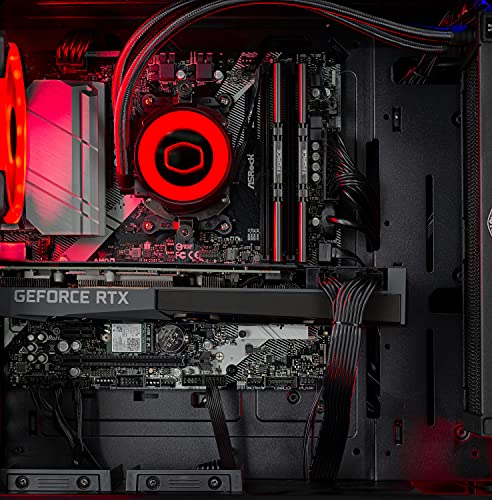 Skytech Gaming Skytech Chronos Gaming PC Desktop - AMD Ryzen 7 3700X 3.6GHz, RTX 3080 10GB GDDR6X, 16GB DDR4 3200, 1TB SSD, 750W Gold PSU, 240MM AIO, AC WiFi, Windows 10 Home 64-bit, Black - Image 3