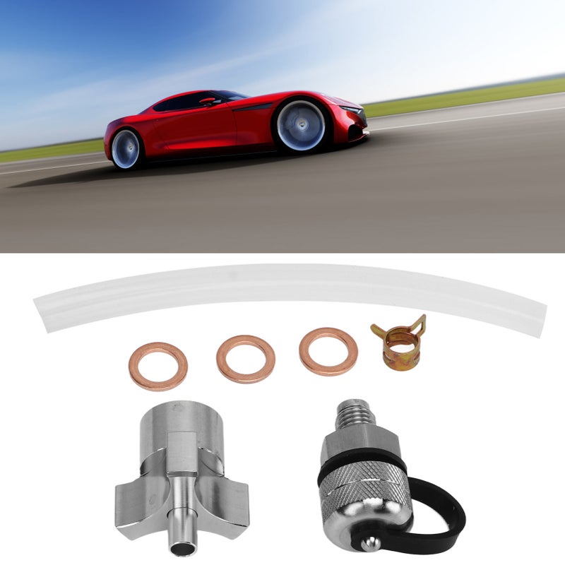 Oil Drain Valve Leak Proof Rust Proof Compact Structure Stainless Steel Drain Hose Attachment M14x1.5 - Image 3