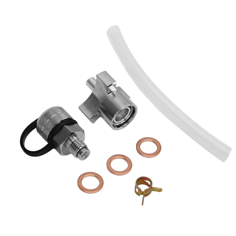 Oil Drain Valve Leak Proof Rust Proof Compact Structure Stainless Steel Drain Hose Attachment M14x1.5 - Image 2
