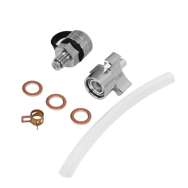 Oil Drain Valve Leak Proof Rust Proof Compact Structure Stainless Steel Drain Hose Attachment M14x1.5 - Image 5