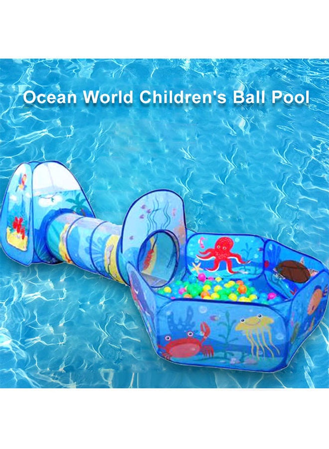 Kidle Ocean World Three-Piece Children'S Ball Pool Durable Sturdy Unique Details 320x120x93cm - Image 3
