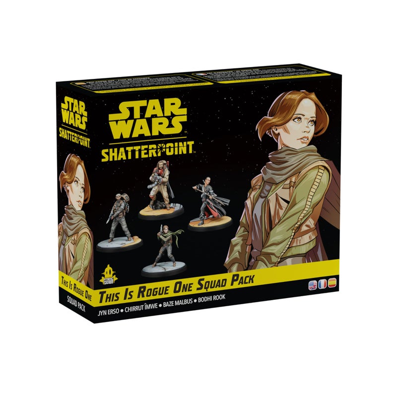 Asmodee Star Wars Shatterpoint This is Rogue One Squad Pack Tabletop Miniatures Strategy Game for Kids Adults Ages 14 2 Players 90 Min Playtime