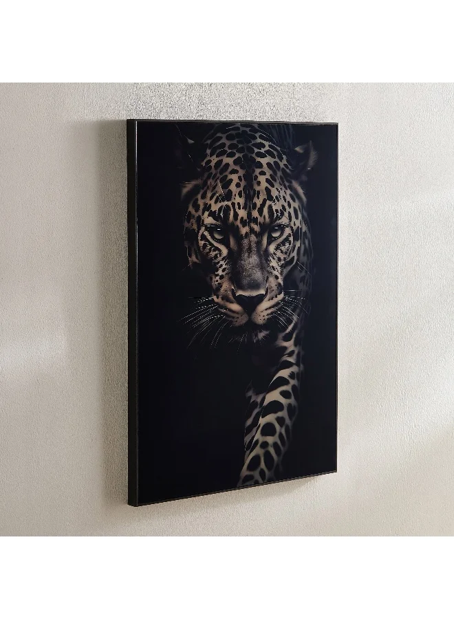 Home Box Fossel Leopard Framed Picture - 50x70x2.5 cm
