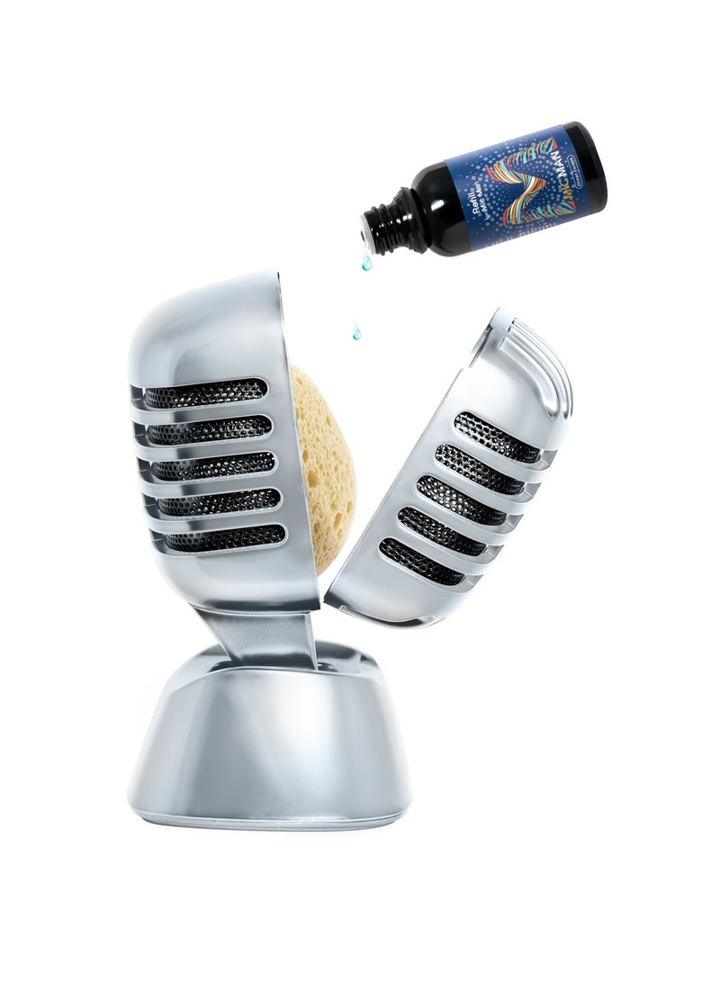 Airpro Luxury | Wild North | Mic Man Car Perfume/Air Fresheners For Dashboard | Up to 60 Days | Long lasting Fragrance to Freshen up Your Car  - Image 2
