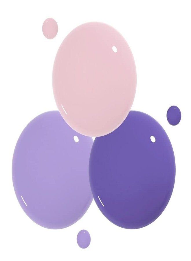 duri Nail Polish, DURI-204 Love Is Blind, 3 Piece Set, Light Purple, Light Pink, Purple Combo, Glossy Finish, Quick Drying, 0.45 Fl Oz each - Image 2