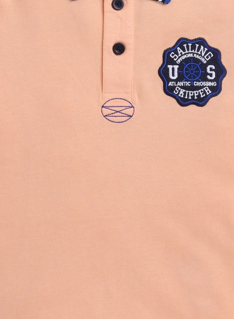 Victor And Jane  Victor & Jane Junior Boys' Polo T-Shirt – with embroidered label detail for Men | Best Price UAE