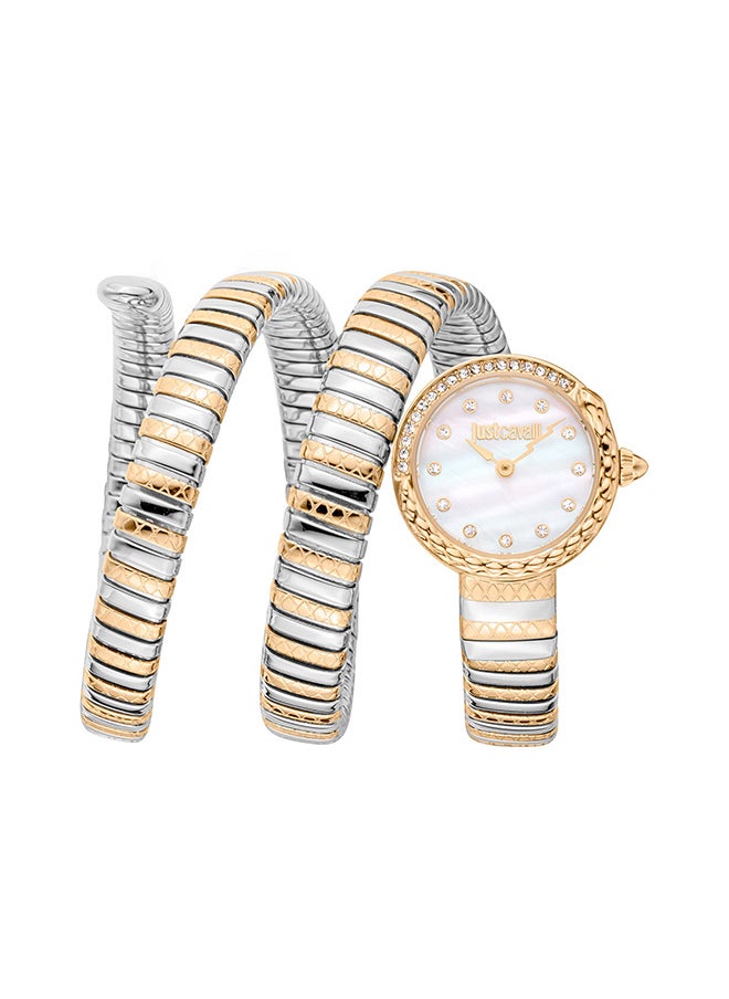 Just Cavalli Lady Snake Enchanting Jc1L302M0055 - Stainless Steel Female Quartz 2 Hands  - Image 1