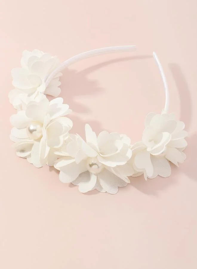 تايك تو Flower Applique Headband