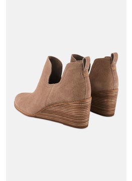 TOMS Women Kallie Hidden Ankle Boots, Taupe Grey  - Image 2