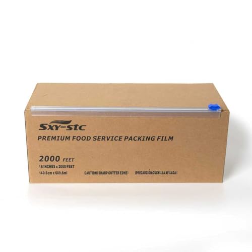 SXY-STC 16 Inch x 2000 Feet Plastic Cling Wrap - Image 2