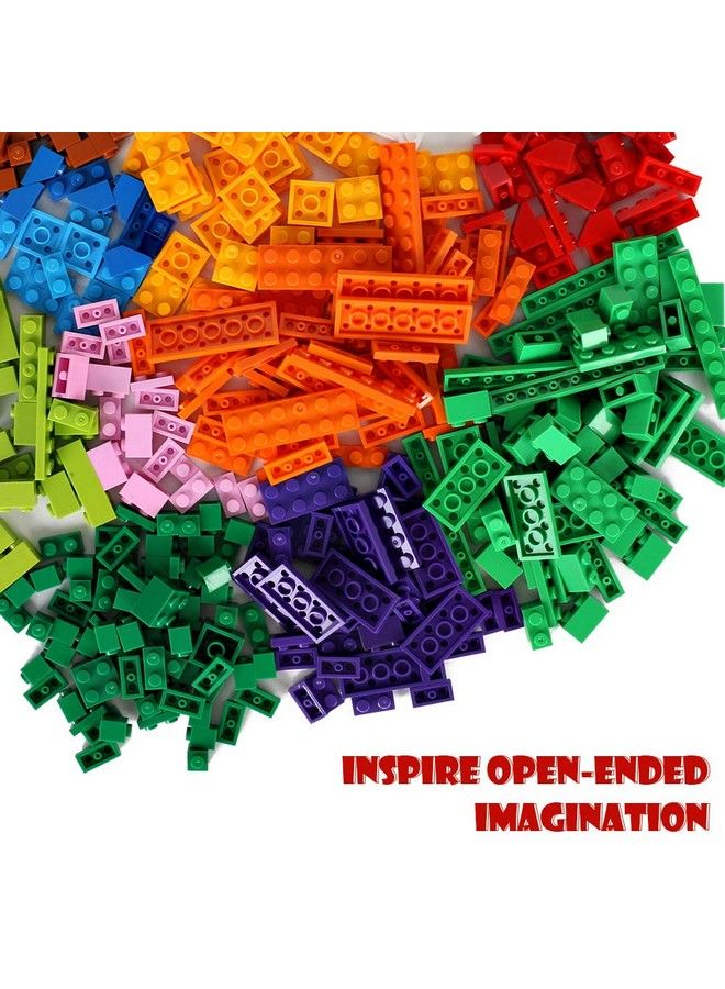 Lekebaby Classic 1500 Pieces Building Bricks Kit Basic Brick Set Classic Colors For Kids Creative Play Compatible With All Major Brands Gifts Educational Toy For Boys Girls 6 Years Old And Up - Image 4