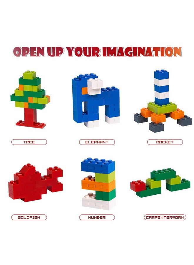 Lekebaby Classic 1500 Pieces Building Bricks Kit Basic Brick Set Classic Colors For Kids Creative Play Compatible With All Major Brands Gifts Educational Toy For Boys Girls 6 Years Old And Up - Image 5